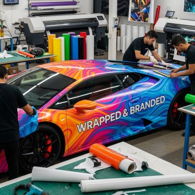 Wrapped & Branded Print Project